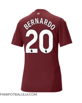 Manchester City Bernardo Silva #20 Tricou Fotbal Replică 2024-25 Femei Treilea